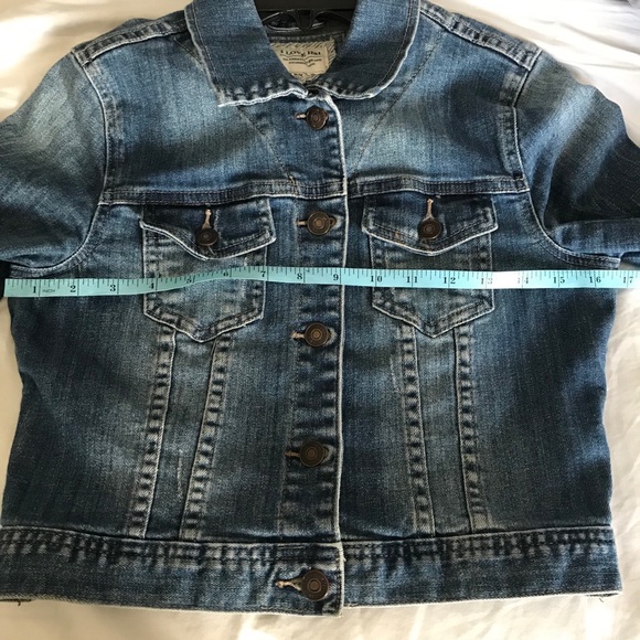 Cropped denim jean jacket fits xs-small not medium - Picture 6 of 10